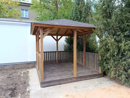 Real life gazebo photo